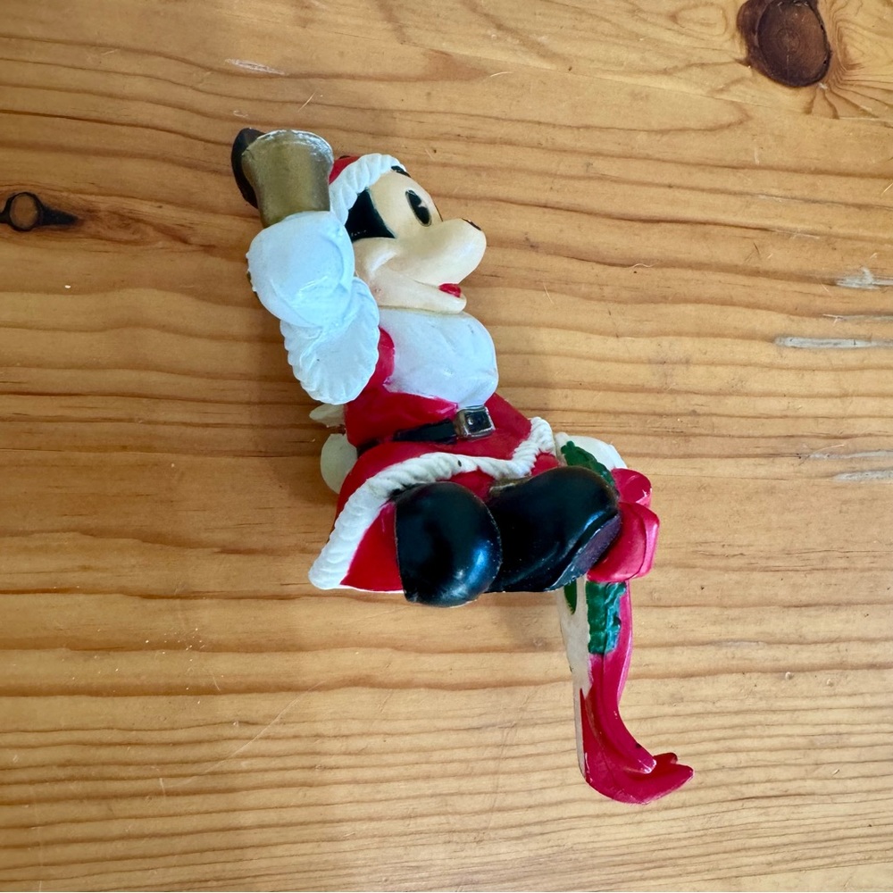 Vintage 90s Disney Mickey Mouse Christmas Stocking Holder 1996 - Picture 3 of 7